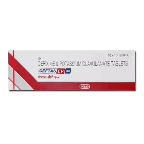 Ceftas Cv 200 Tablet product image