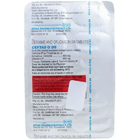 Ceftas O Ds Tablet product image