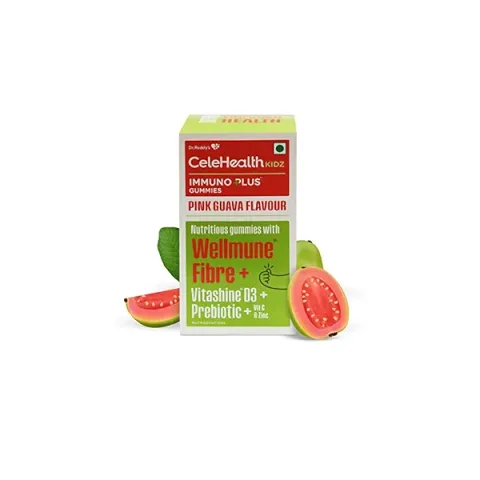 Celehealth Kidz Immuno Plus Gummies Pink Guava product image