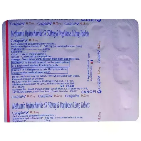 Cetapin V 0.2 Tablet product image
