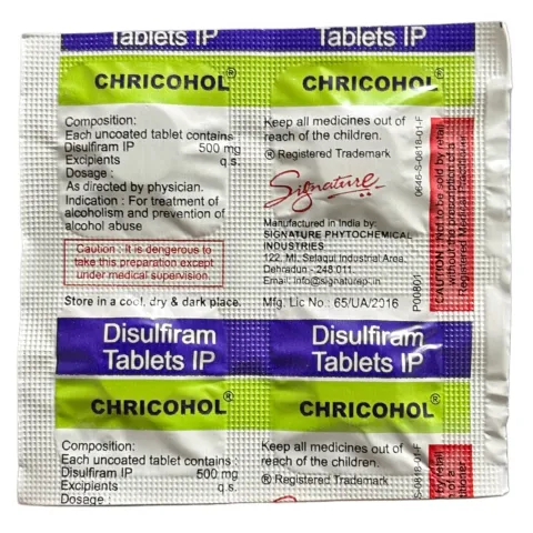 Chricohol Tablet product image