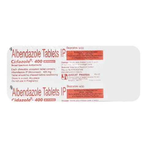 Cidazole 400 Tablet product image