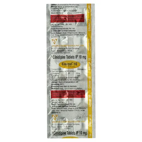 Cilozar 10 Tablet product image