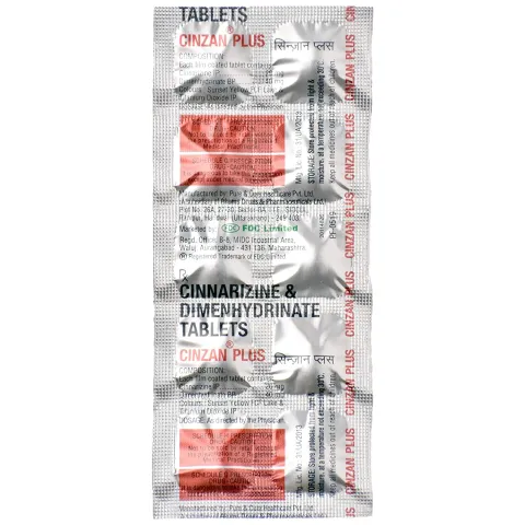 Cinzan Plus Tablet product image