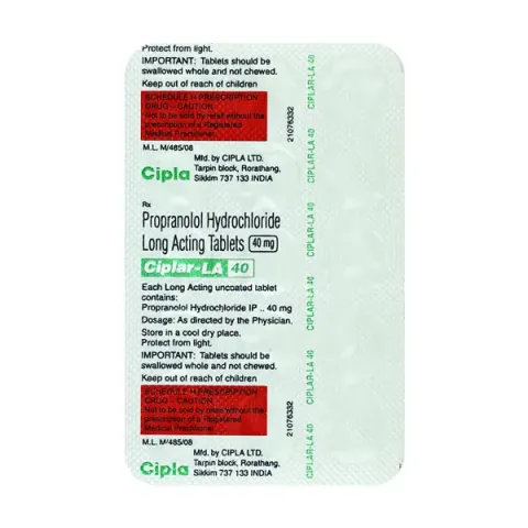 Ciplar La 40 Tablet product image