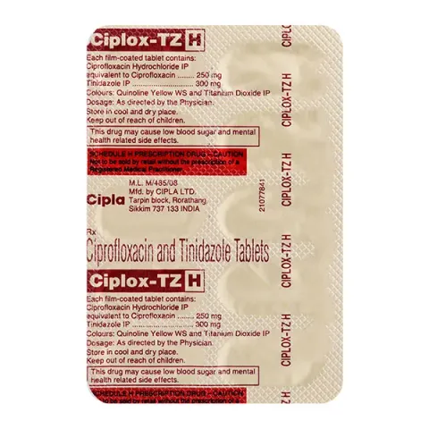 Ciplox Tz H Tablet product image
