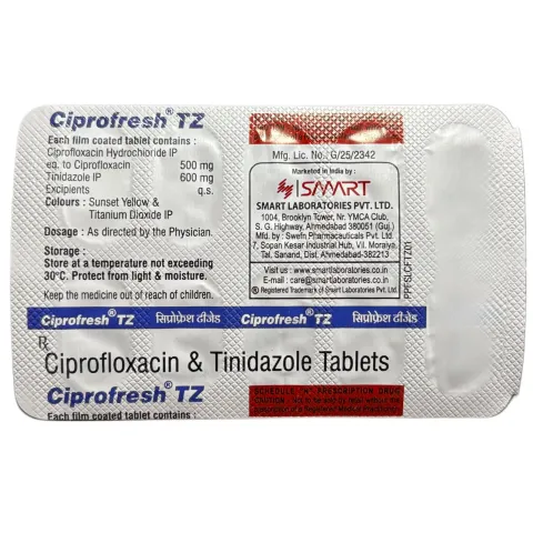 Ciprofresh Tz Tablet product image