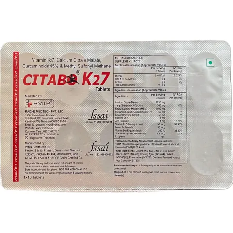 Citabo K2 7 Tablet product image