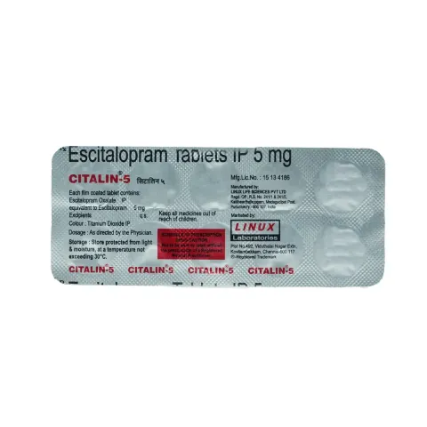 Citalin 5 Tablet product image