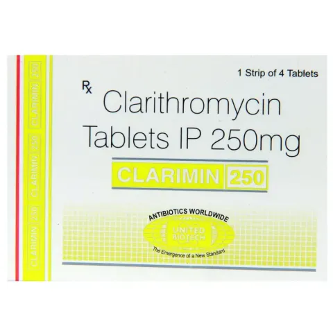 Clarimin 250mg Tablet product image