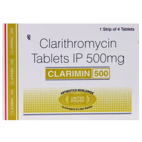 Clarimin 500mg Tablet product image