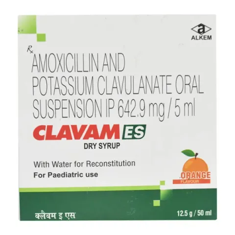 Clavam Es Syrup 50ml product image