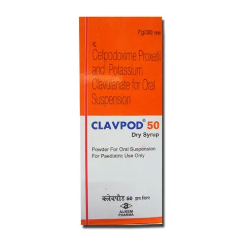 Clavpod 50 Dry Syrup 30ml product image
