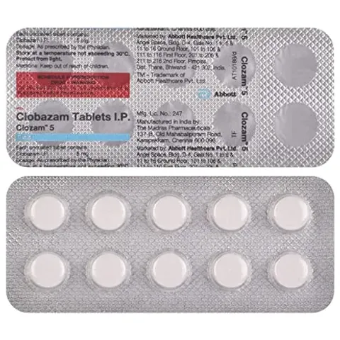 Clozam 5 Tablet product image