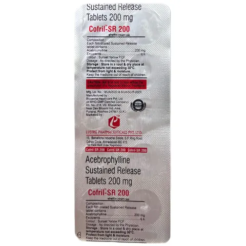 Cofril Sr 200 Tablet product image