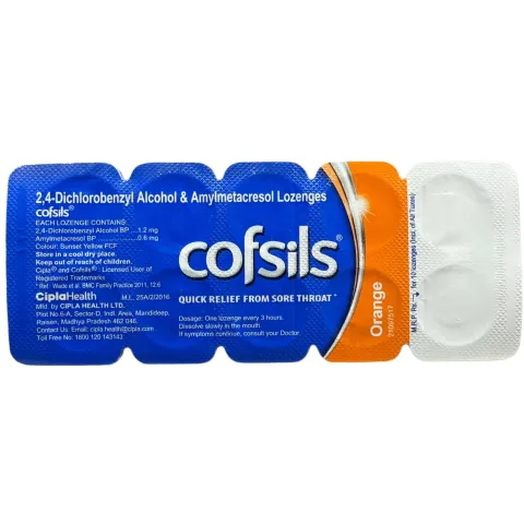 Cofsils Orange Lozenges Tablet product image