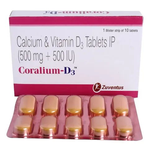 Coralium-d3 Tablet product image