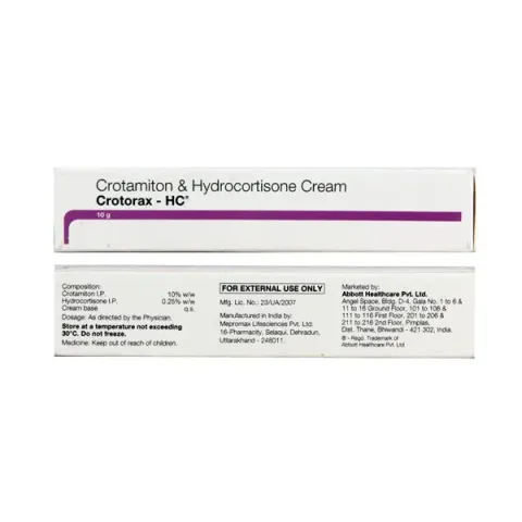 Crotorax Hc Cream 10gm product image