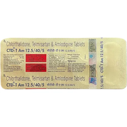 Ctd T Am 12.5/40/5 Tablet product image