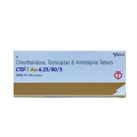 Ctd T Am 6.25/80/5 Tablet product image