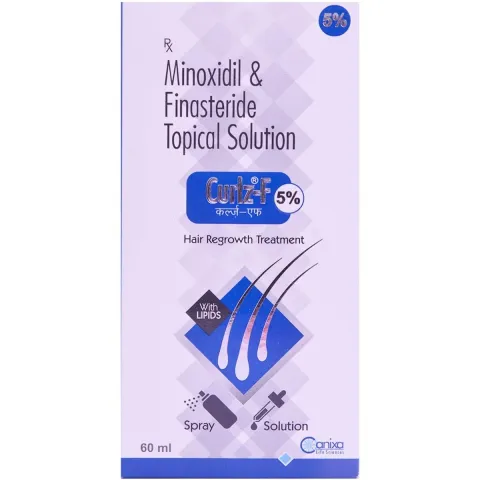 Curlz F 5% Solution 60ml product image