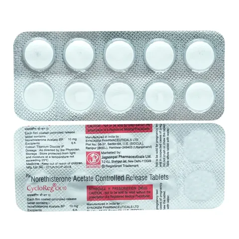 Cycloreg Cr 10 Tablet product image