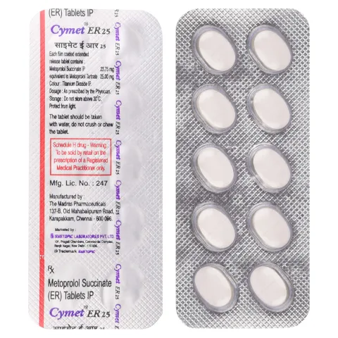 Cymet Er 25 Tablet product image