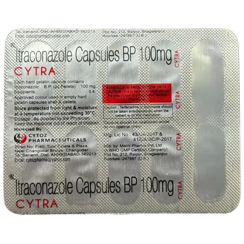 Cytra 100mg Capsule product image