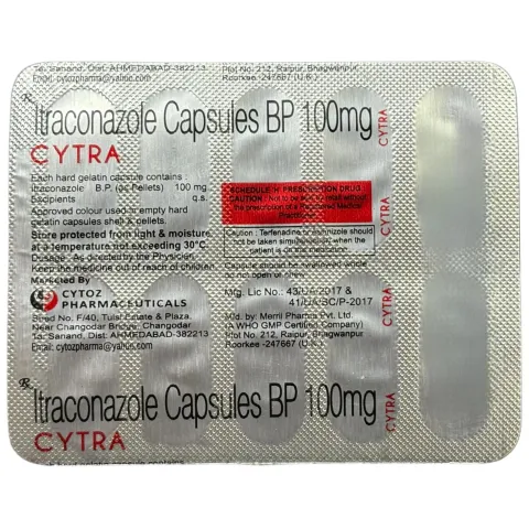 Cytra 100mg Capsule product image