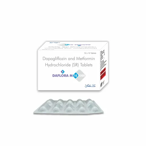 Daflora M 10mg/1000mg Tablet product image