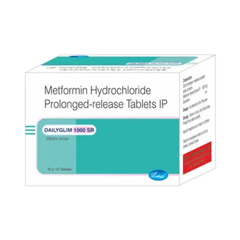 Dailyglim 1000 Sr Tablet product image