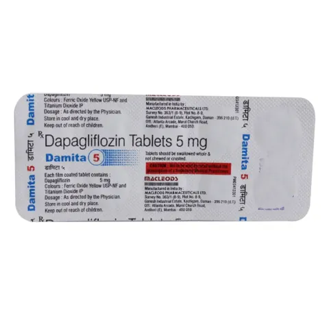 Damita 5mg Tablet product image