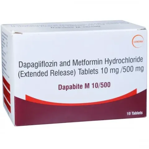 Dapabite M 10/500 Tablet product image