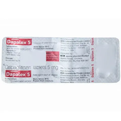 Dapalex 5 Tablet product image