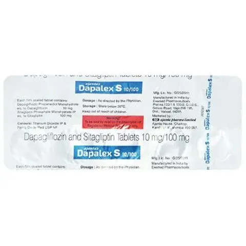 Dapalex S 10/100 Tablet product image