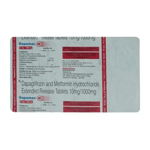 Dapamac M 10/1000 Tablet product image