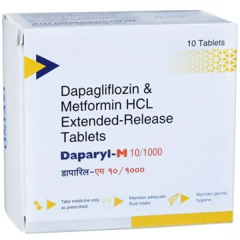 Daparyl M 10/1000 Tablet product image