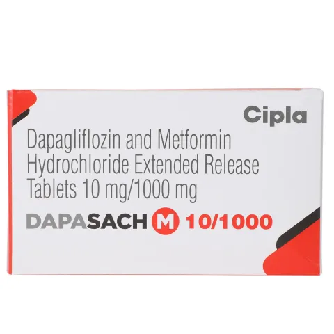 Dapasach M 10/1000 Tablet product image