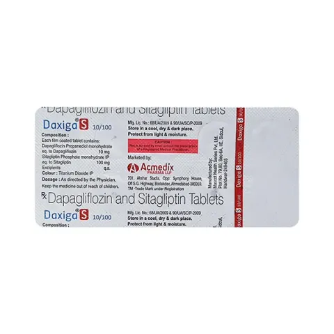 Daxiga S 10/100 Tablet product image