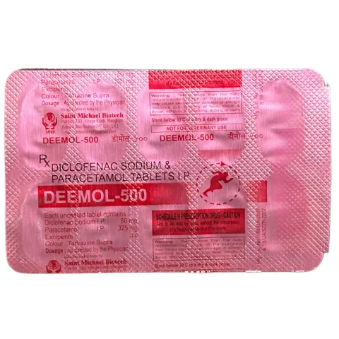 Deemol 500 Tablet product image