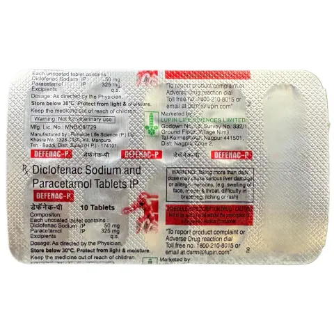 Defenac P Tablet product image