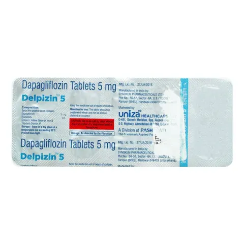 Delpizin 5 Tablet product image