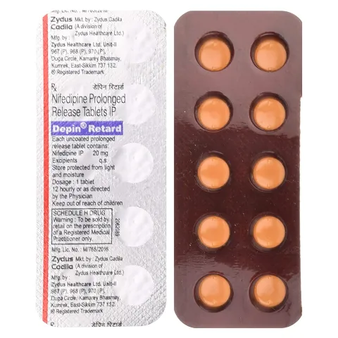 Depin Retard 20 Tablet product image