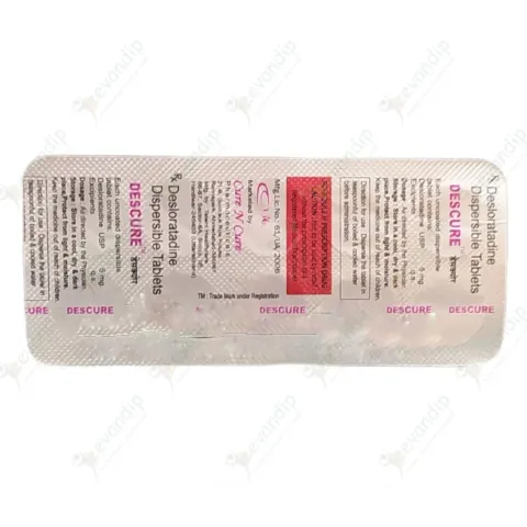 Descure 5mg Tablet product image