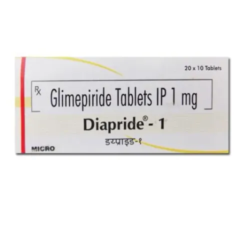 Diapride 1 Tablet product image