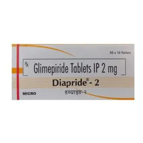Diapride 2 Tablet product image