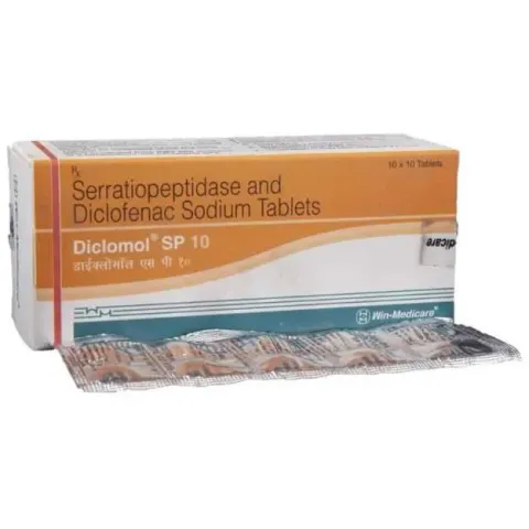 Diclomol Sp 10 Tablet product image