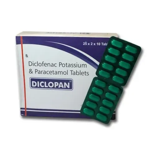 Diclopan Green Tablet product image