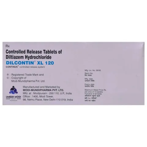 Dilcontin Xl 120 Tablet product image