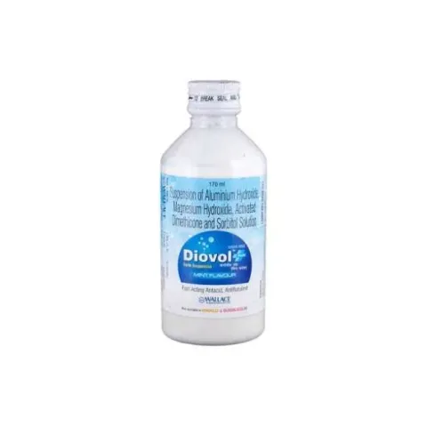 Diovol Plus Forte Mint Suspension 170ml product image